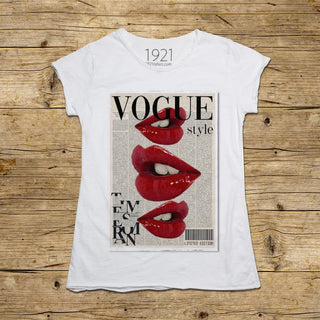 Vogue Lips Editorial T-Shirt