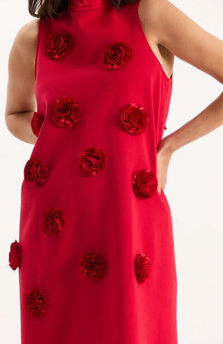 Cleo Ponte With Satin Trim