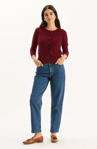 Marni Cashmere Cardigan Crimson