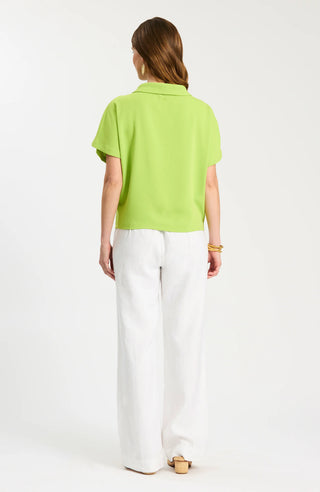 Mary Topper Lime Green