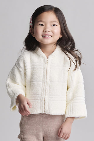 CozyChic Cotton Toddler Plaid Bomber Jacket
