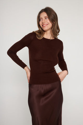 Jennifer Sweater Brown