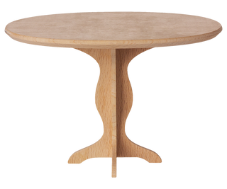Oval Table, Mini - Nature