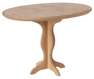 Oval Table, Mini - Nature