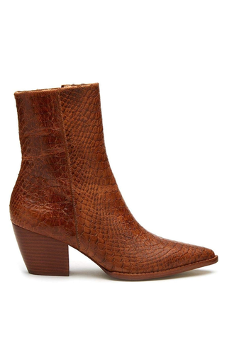 Caty Boot Cognac Snake