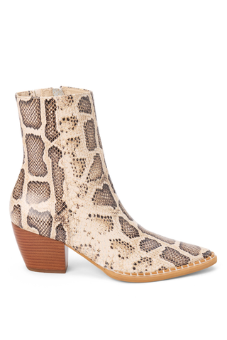 Caty Boot Natural Snake