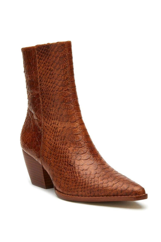 Caty Boot Cognac Snake