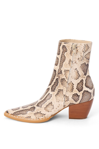 Caty Boot Natural Snake
