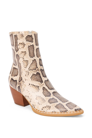 Caty Boot Natural Snake