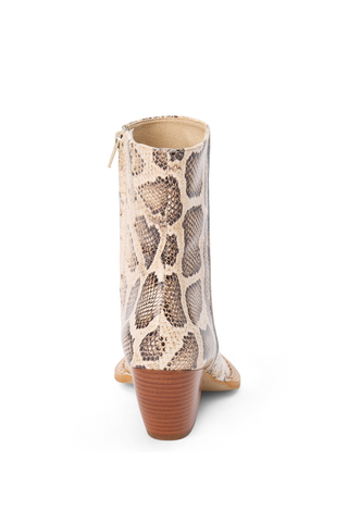 Caty Boot Natural Snake