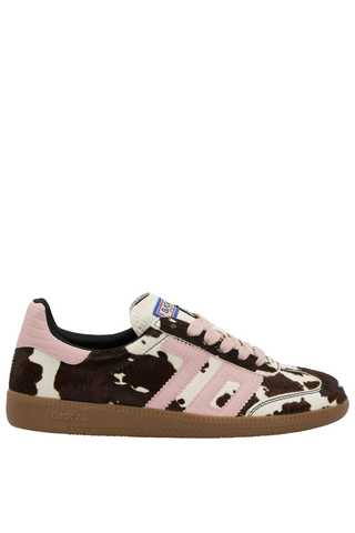 Cloud CL Cow Brown White Pink Sneaker