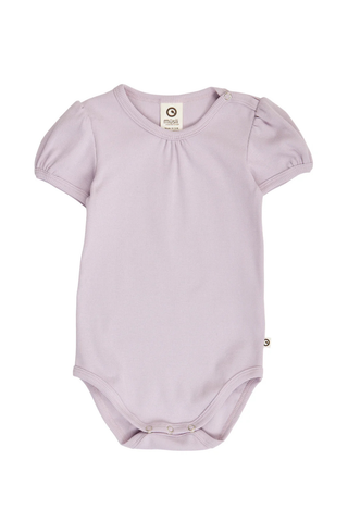 Cozy Me Rib Puff Sleeve Bodysuit