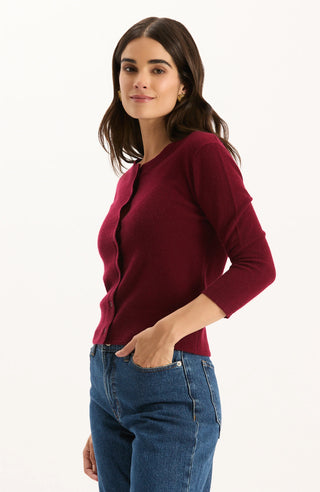 Marni Cashmere Cardigan Crimson