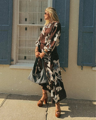 Ayla Blouse Adrienne Ganache