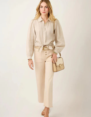 Rebekah Blouse Flax