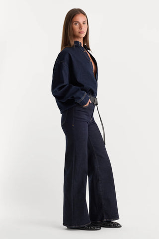 Always Fits Slim Palazzo Pants Denethic Blue04