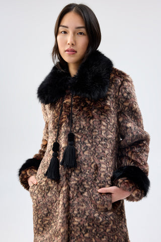 Planet Earth Coat Leopard