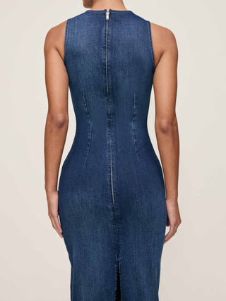 Esme Dress Midi Sea Front