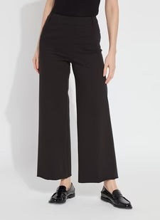 Erin Hi Waist Wide Leg Denim Black