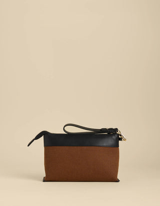 Sable Polly Wristlet Toffee/Black