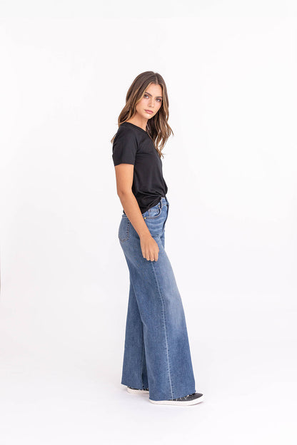 Hudson Wide Leg Jean Rainey