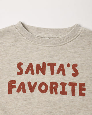 Relaxed Sweatshirt Santa’s Favorite