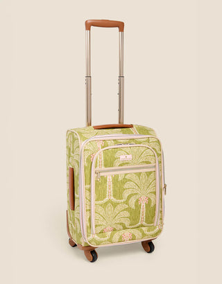 20” Expandable Rolling Suitcase Castillo Green Palms
