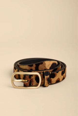 Siren Thin Belt Leopard