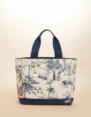 Daise Seascape Beach Tote