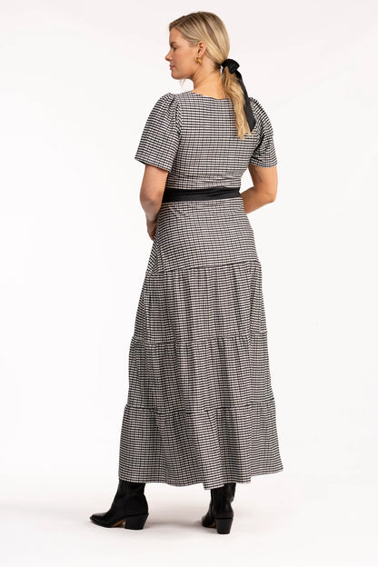 Lane French Gingham Dress