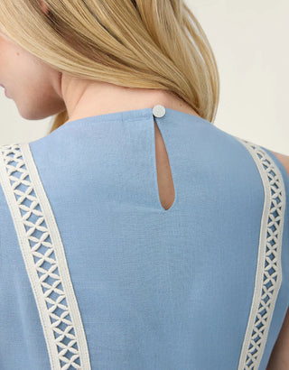 Martina Midi Dress Lakeside Blue