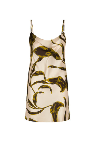Mia Dress Mahogany Calla Lily