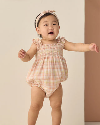 Julia Romper Summer Plaid