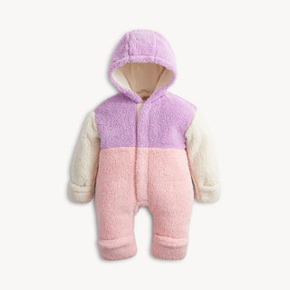Sherpa Magnetic Pram Pink Colorblock