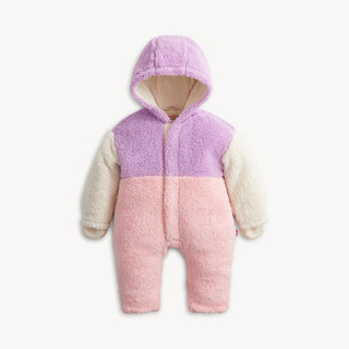 Sherpa Magnetic Pram Pink Colorblock