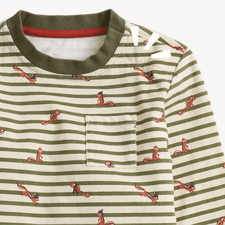 Magnetic Shirt & Pants Set Forest Stripe
