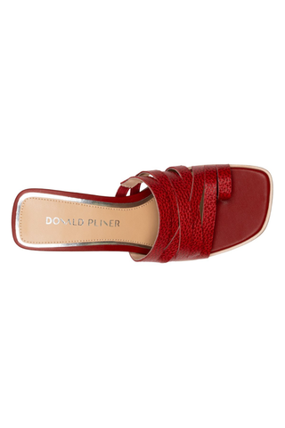 Dayvi Mid Mule Sandal Tomato