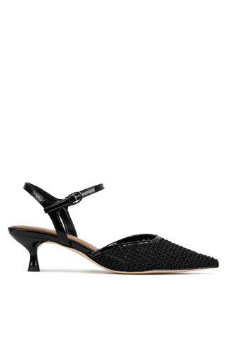 Demur Slingback Black