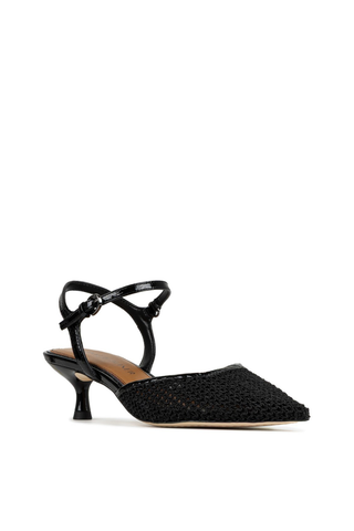 Demur Slingback Black