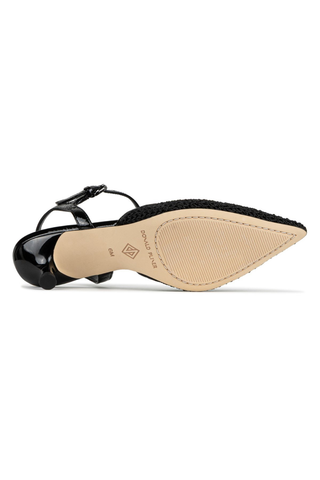 Demur Slingback Black