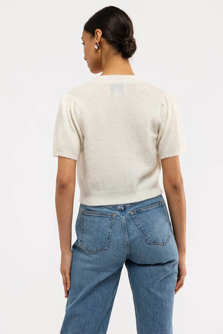 Desi Gardene Cream Sweater