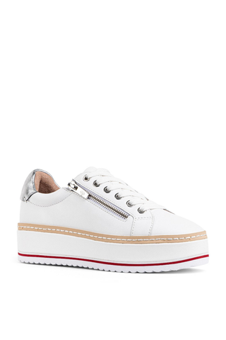 Dew Platform Sneaker White