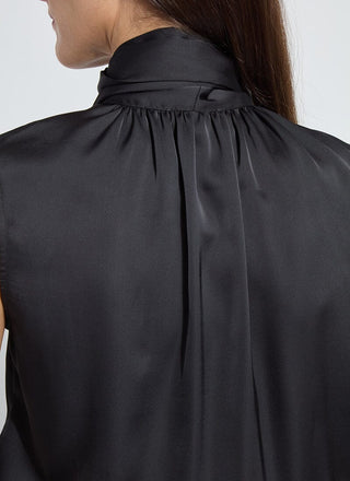 Indira Mixmedia Scarf Blouse