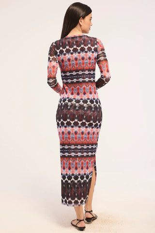 Talula Dress Fragmented Stripe