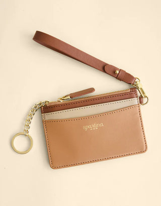 Slim Card Coinpurse Brown Sugar