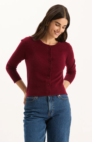 Marni Cashmere Cardigan Crimson