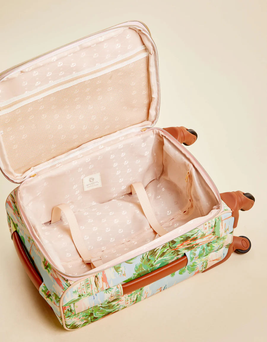 Expandable Rolling 20" Suitcase Coastal Dreams