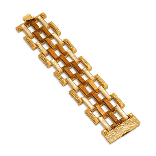 Pathway Link Bracelet 7.5” Teak