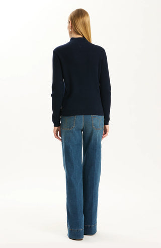 Chatham Rib Cardigan Black