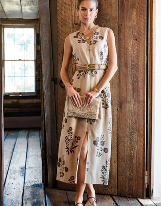 Ella Seagrass Belt Pecan